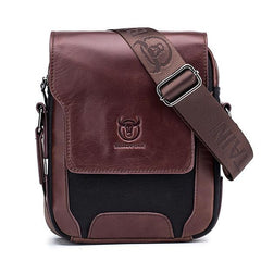 Genuine Leather Business Crossbody Bag for Work, Travel & Daily Use - VOTVO