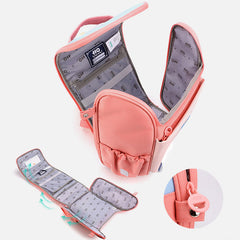 All-In-One Lightweight Reflective Backpack for Students - Durable Primary School Bag