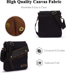 Business Messenger Canvas Shoulder Bag - VOTVO