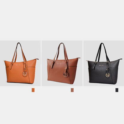 Women’s Large Capacity Tote Handbag – Stylish PU Leather Shoulder Bag - VOTVO