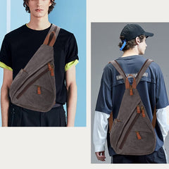 Sling-Rucksack für Damen und Herren – Lässiger Reise-Tagesrucksack
