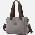Women's Canvas Tote Shoulder Handbag – Casual Crossbody Purse Work Bag - VOTVO