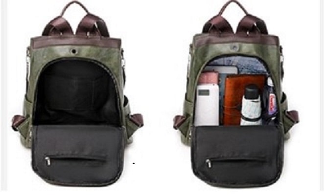 Convertible Anti-Theft Backpack with Large Capacity – Secure & Versatile
