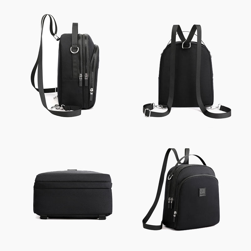 2-in-1 Waterproof Lightweight Casual Backpack Shoulder Bag for Women