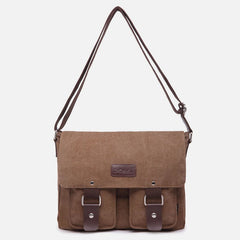 Messenger Bag for Men – Large Capacity Canvas Shoulder Bag for Casual & Daily Use - VOTVO