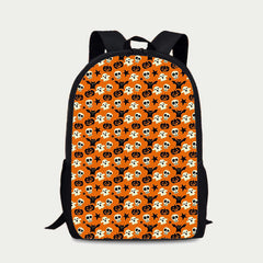 Funny Pumpkin Backpack for Halloween Party – Daily Travel Schoolbag