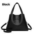 Embossed Soft Leather Handbag – Stylish, Versatile & Timeless Design