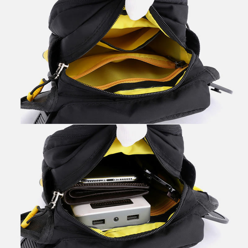 Anti-Theft Nylon Waist & Leg Bag for Men – Tactical Outdoor Gear