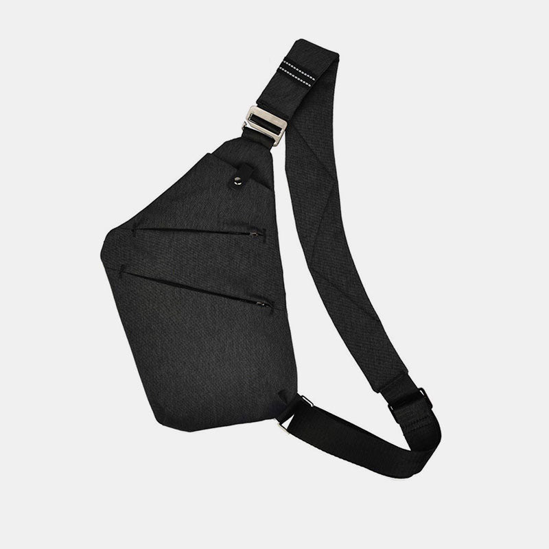 Anti-theft Waterproof Sling Bag for Men - Stylish Crossbody Chest Bag
