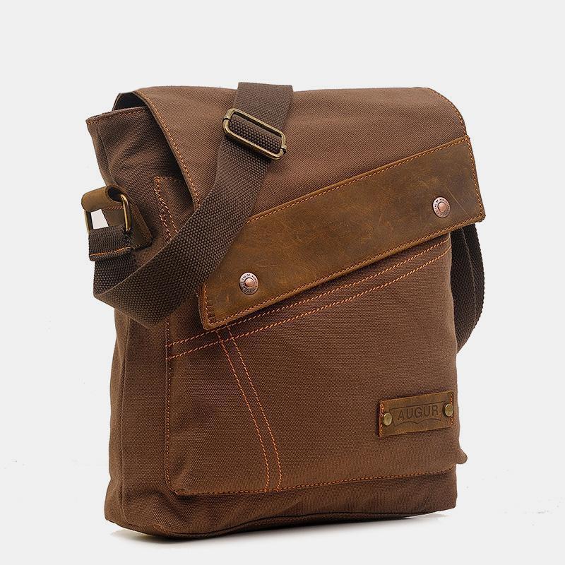 Large Capacity Retro Canvas Crossbody Bag for Women – Stylish & Practical Daily Tote - VOTVO