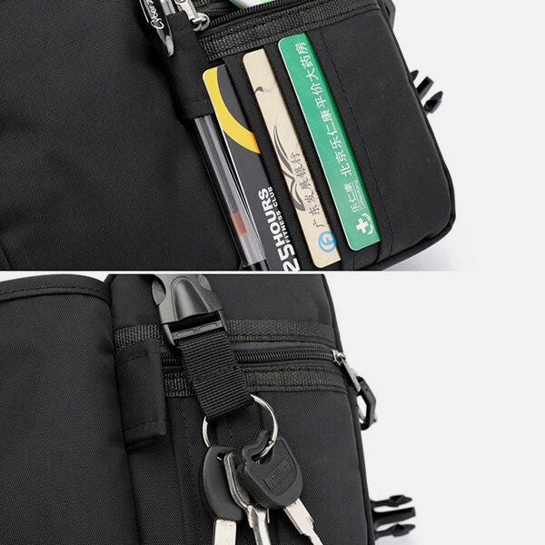 Waterproof Multifunction Solid Crossbody Bag – The Ultimate Daily Companion - VOTVO