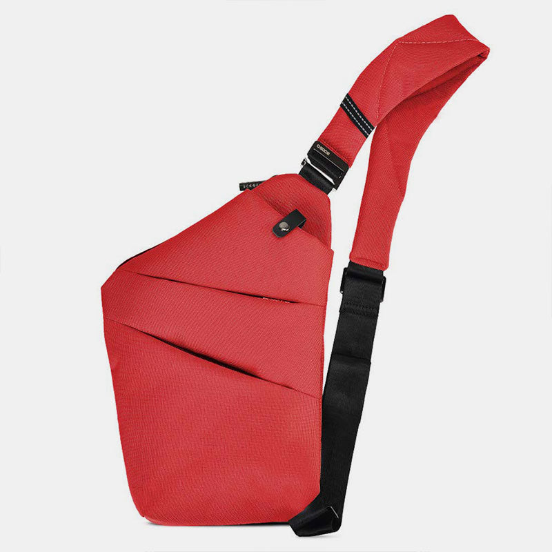 Anti-theft Waterproof Sling Bag for Men - Stylish Crossbody Chest Bag