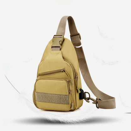 Sling Bag for Men – Canvas Casual Sports Large Chest Bag
