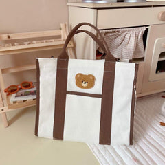 Functional Canvas Handbag – Mommy Bag, Tote Purse, Shoulder Bag - VOTVO