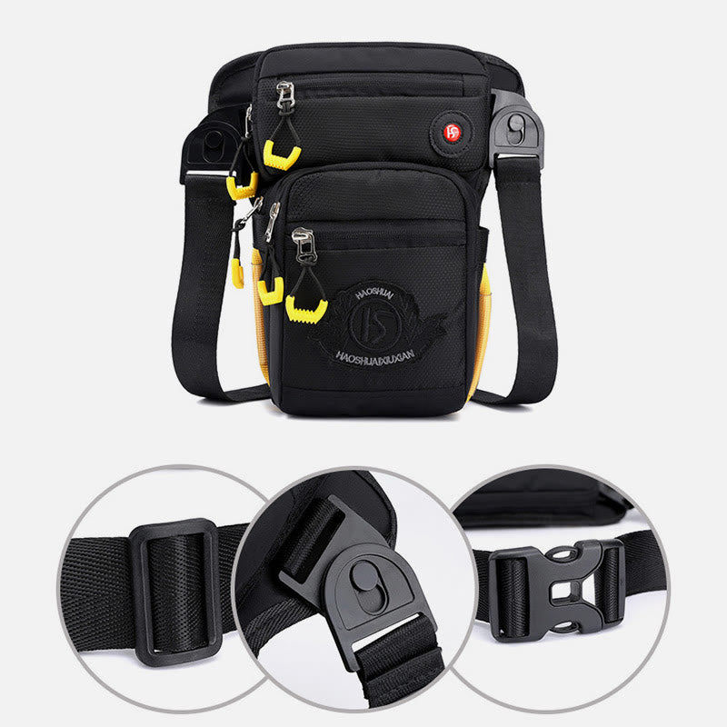 Anti-Theft Nylon Waist & Leg Bag for Men – Tactical Outdoor Gear