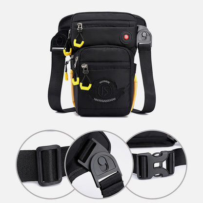 Anti-Theft Nylon Waist & Leg Bag for Men – Tactical Outdoor Gear