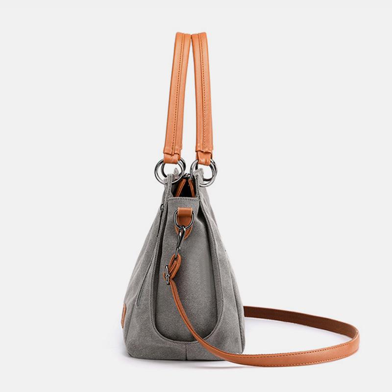 Large Capacity Casual Canvas Crossbody Bag for Women – Stylish & Practical - VOTVO