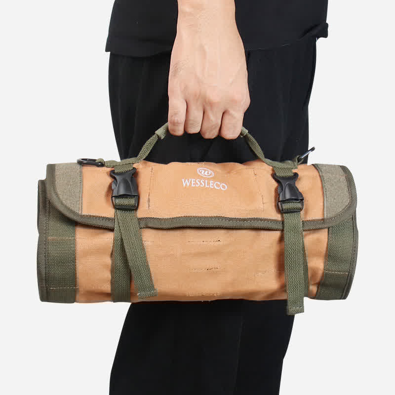 Roll Tool Pouch – Rolling Tool Bag Handbag Shoulder Organizer for Men