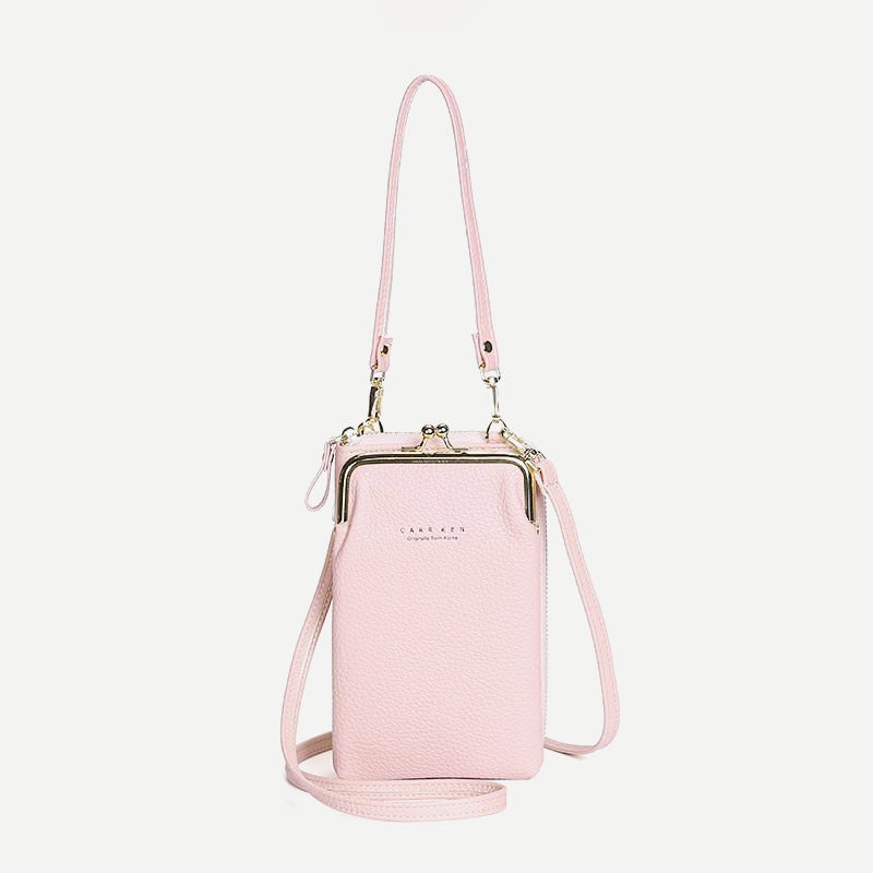 Women's Vegan Leather Crossbody Phone Purse with Card Slot | Stylish Shoulder Bag - VOTVO
