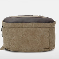 Canvas Sling Bag for Men - Outdoor Travel & Camping Chest Day Pack