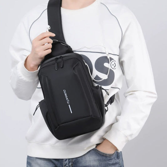 Sling Bag for Men – Large Capacity Travel & Daily Chest Bag