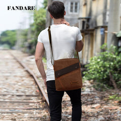 Business Messenger Canvas Shoulder Bag - VOTVO