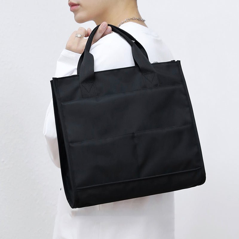 Unisex Lightweight Multi - Pocket Waterproof Tote Bag – Ideal for Daily Use, Travel & Business - VOTVO