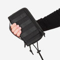Casual Large Capacity Nylon Wallet for Men – Zipper Closure, Multiple Compartments