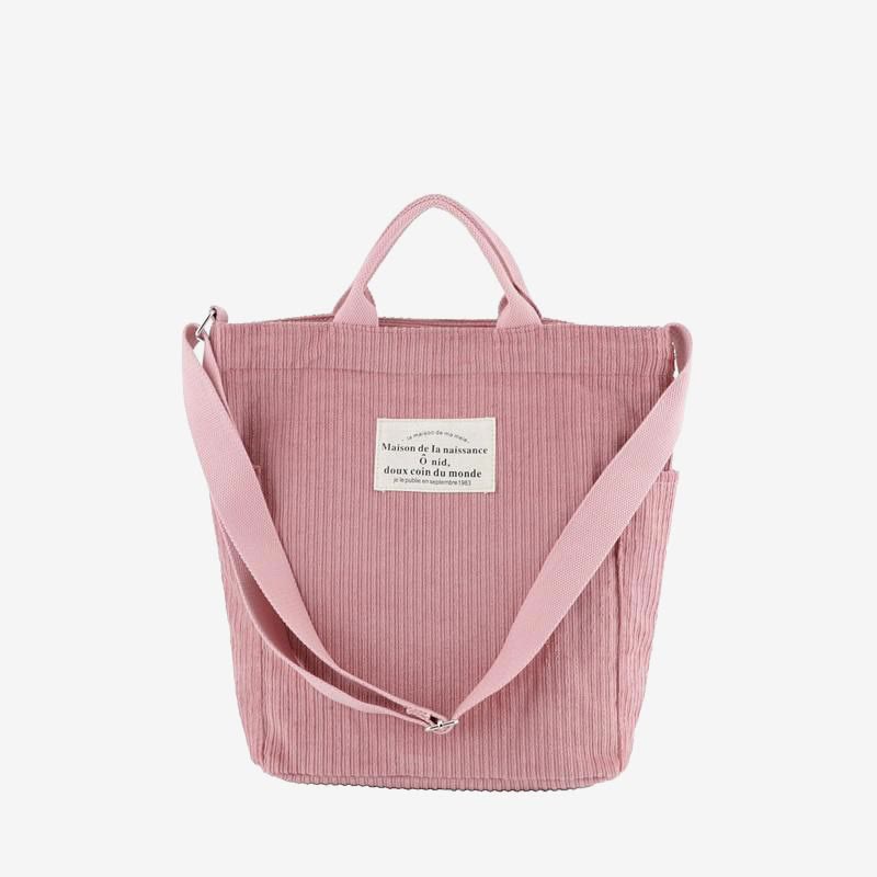 Tote Bag for Women - Retro Large Size Traveling Canvas Handbag