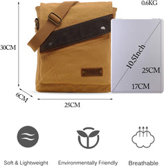 Business Messenger Canvas Shoulder Bag - VOTVO