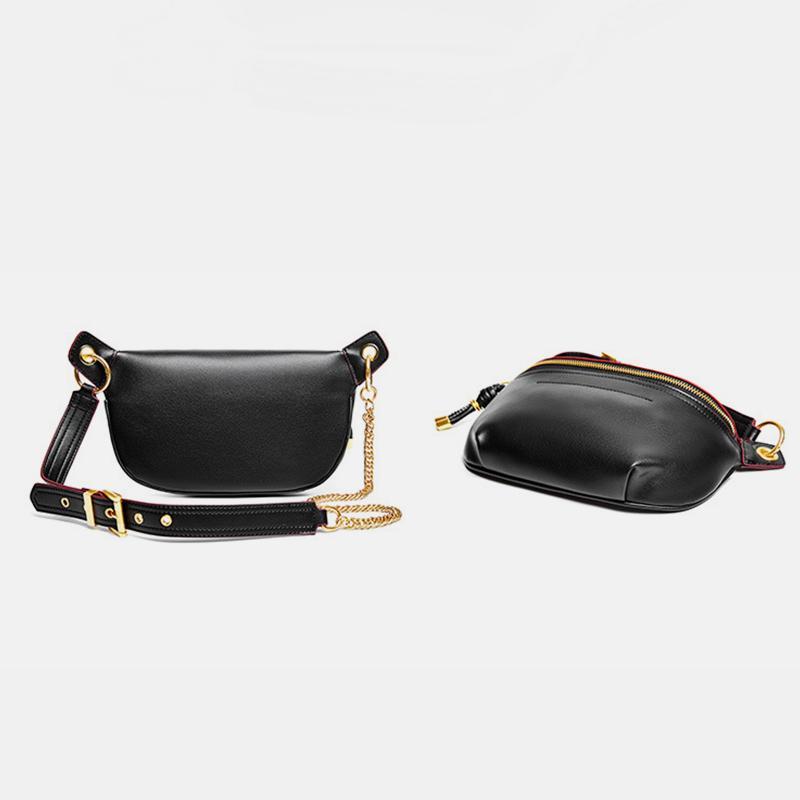 Genuine Leather Large Capacity Crossbody & Waist Bag for Women – Stylish & Versatile - VOTVO