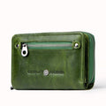 Genuine Leather Two Fold Multi-function Short Wallet