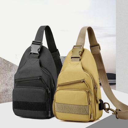 Sling Bag for Men – Canvas Casual Sports Large Chest Bag