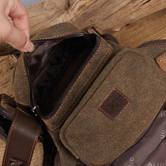 Durable Leg Bag for Men – Vertical Outdoor Sports Canvas Bag with Adjustable Strap - VOTVO