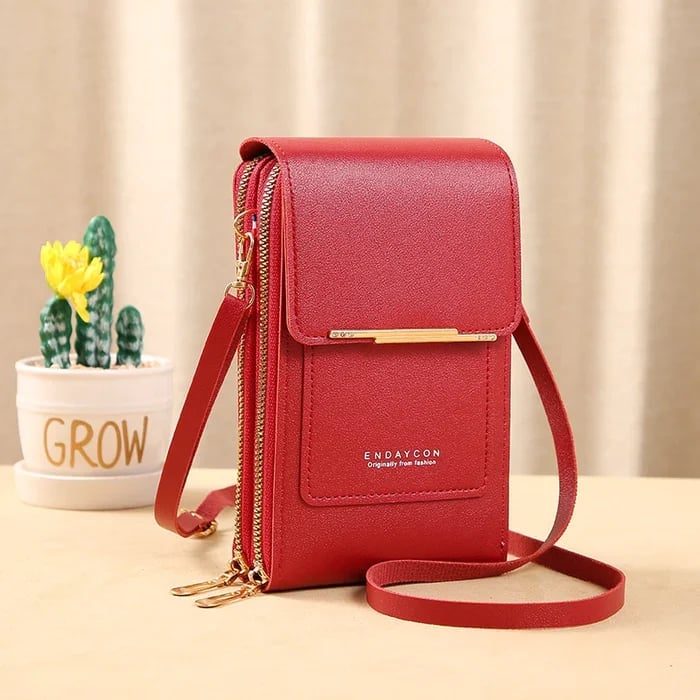 French shell shoulder bag, perfect for many styles