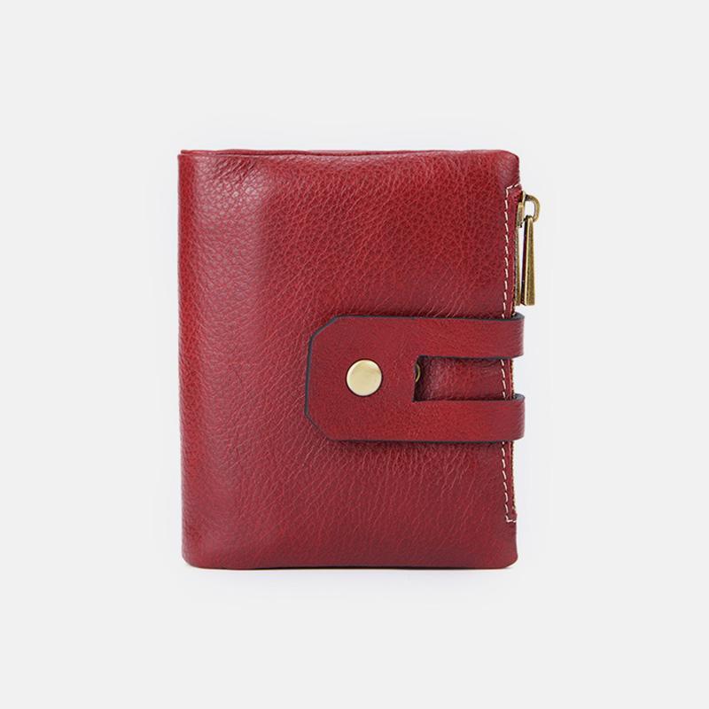 Multifunctional Double Zipper Vintage Wallet – Stylish and Practical - VOTVO