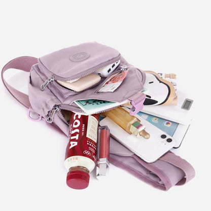 Borsa a tracolla da donna | Zaino multitasche in tela impermeabile per la spesa quotidiana