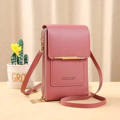 French shell shoulder bag, perfect for many styles