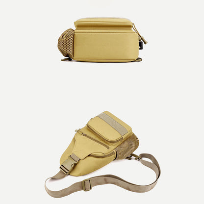 Sling Bag for Men – Canvas Casual Sports Large Chest Bag