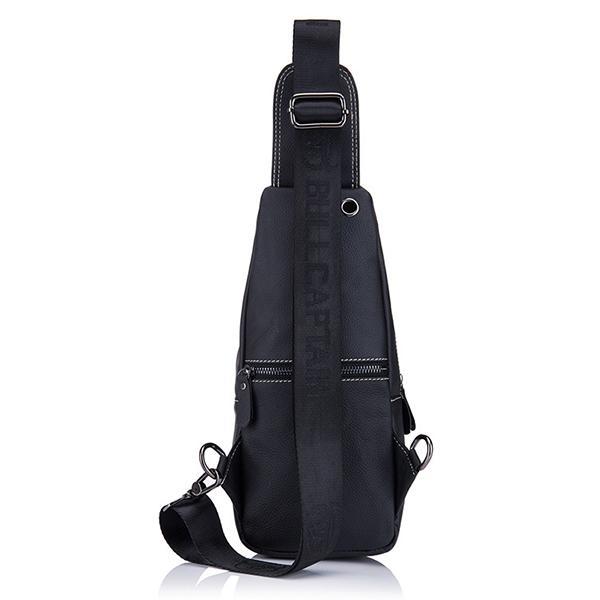 Men's Genuine Leather Sling Bag – Vintage Crossbody Backpack, Waterproof and Durable - VOTVO