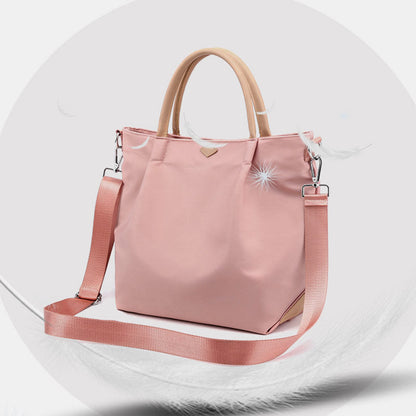Large Capacity Lightweight Waterproof Casual College Style Handbag Crossbody Bag for Women