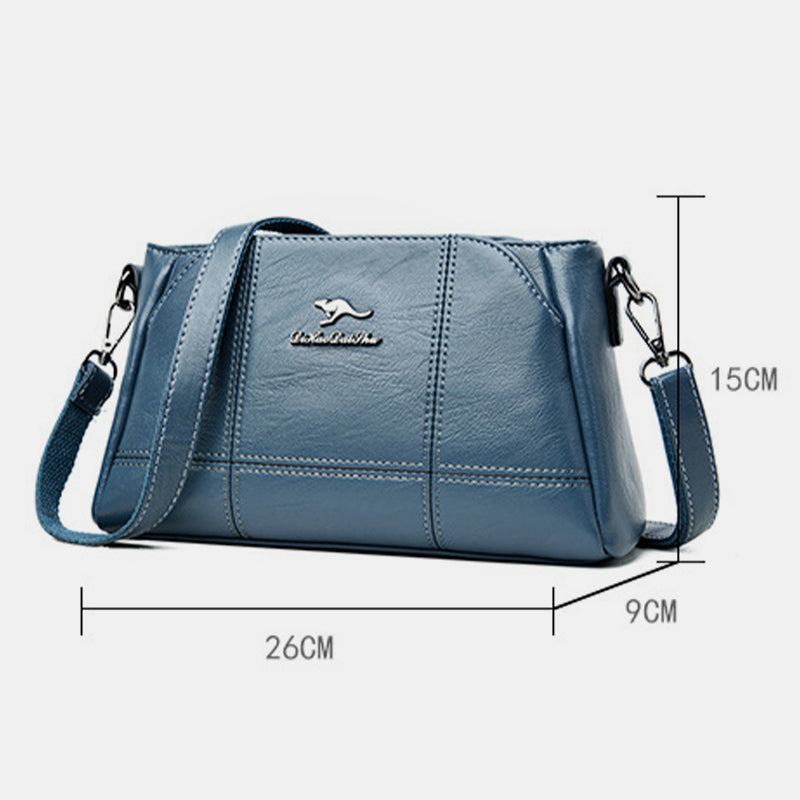 Crossbody Bag for Women – PU Leather Shoulder Handbag with Adjustable Strap