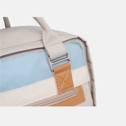 Multifunctional Large-Capacity British College Backpack with USB Charging Port