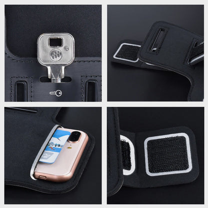 Bolsa multifuncional para teléfono para deportes y running al aire libre | Ultrafina y práctica