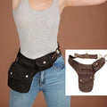 Medieval Handmade Vintage Leather Waist Bag – Practical & Stylish for Daily Use and Parties