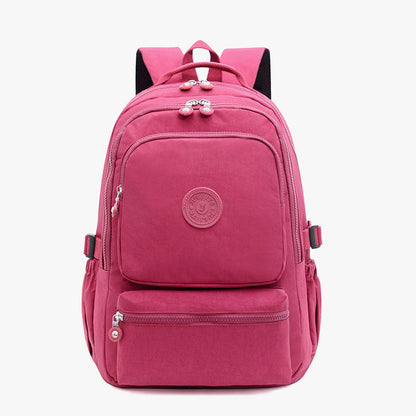 Lightweight Waterproof Backpack – Large Capacity Multi-Pocket Casual Daypack