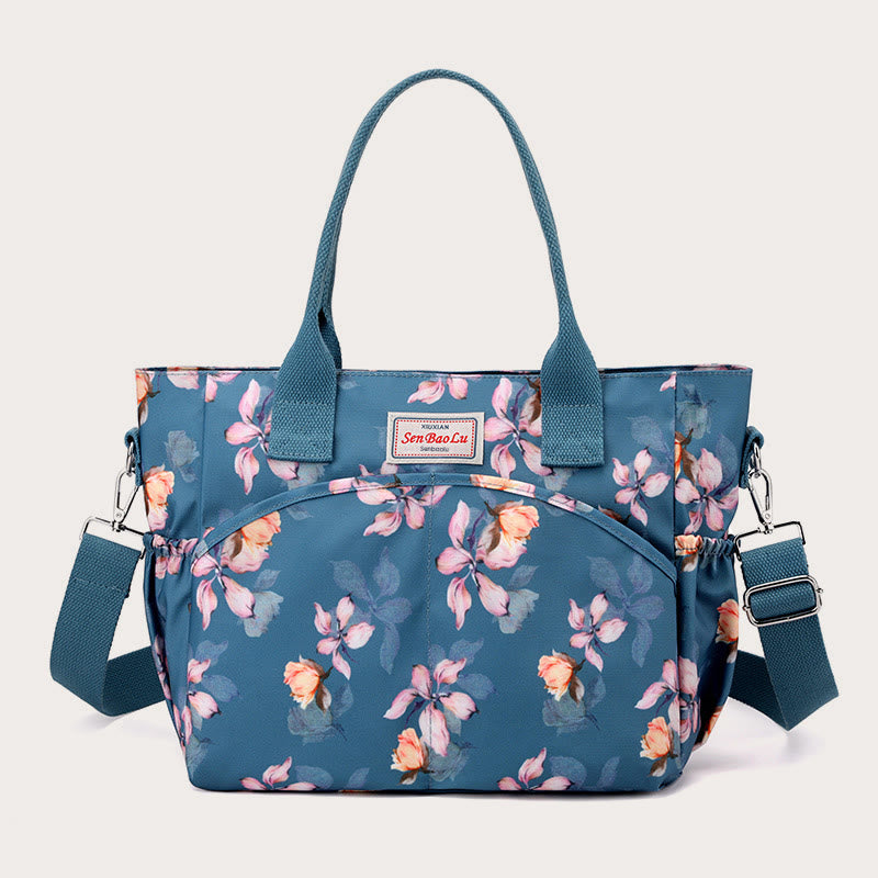 Top-Handle Bag for Women – Ethnic Flower Style Crossbody Handbag, Versatile & Stylish