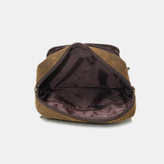 Sling Bag für Herren – Leichter Outdoor-Sport-Crossbody-Rucksack aus Canvas