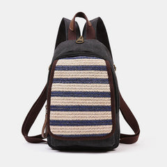 Canvas Sling Bag for Women – Small Sling Backpack Shoulder Bag - VOTVO