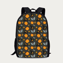 Funny Pumpkin Backpack for Halloween Party – Daily Travel Schoolbag